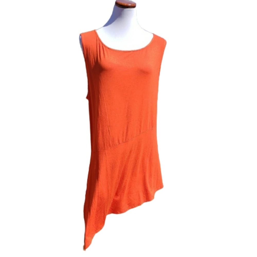 Tunic Orange Red Top PLUS Size 3X NORDSTROM JOSEPH A